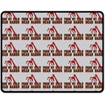 From My Dead Cold Hands - Zombie And Horror Fleece Blanket (Medium)  60 x50  Blanket Front