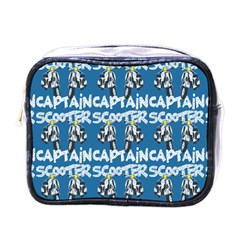 Scooter Captain - Moped And Scooter Riding Mini Toiletries Bag (one Side) by DinzDas