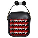 Just Killing It - Silly Toilet Stool Rocket Man Girls Sling Bag Front