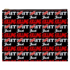 Just Killing It - Silly Toilet Stool Rocket Man Cosmetic Bag (xxxl) by DinzDas