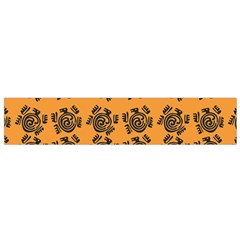 Inka Cultur Animal - Animals And Occult Religion Small Flano Scarf by DinzDas