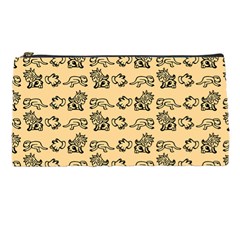 Inka Cultur Animal - Animals And Occult Religion Pencil Case by DinzDas