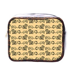 Inka Cultur Animal - Animals And Occult Religion Mini Toiletries Bag (one Side) by DinzDas