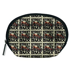 Bmx And Street Style - Urban Cycling Culture Accessory Pouch (medium) by DinzDas