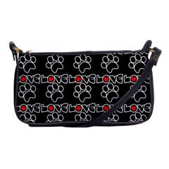 Pet Love - Dogs, Cats And All Pets Lover Shoulder Clutch Bag by DinzDas