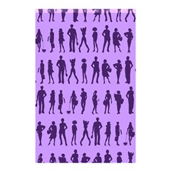 Normal People And Business People - Citizens Shower Curtain 48  X 72  (small)  by DinzDas