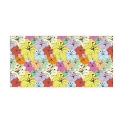 Abstract Flowers And Circle Yoga Headband by DinzDas