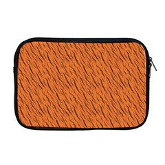 Animal Skin - Lion And Orange Skinnes Animals - Savannah And Africa Apple Macbook Pro 17  Zipper Case by DinzDas