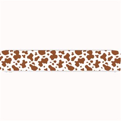 Animal Skin - Brown Cows Are Funny And Brown And White Small Bar Mats