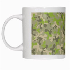 Camouflage Urban Style And Jungle Elite Fashion White Mugs by DinzDas