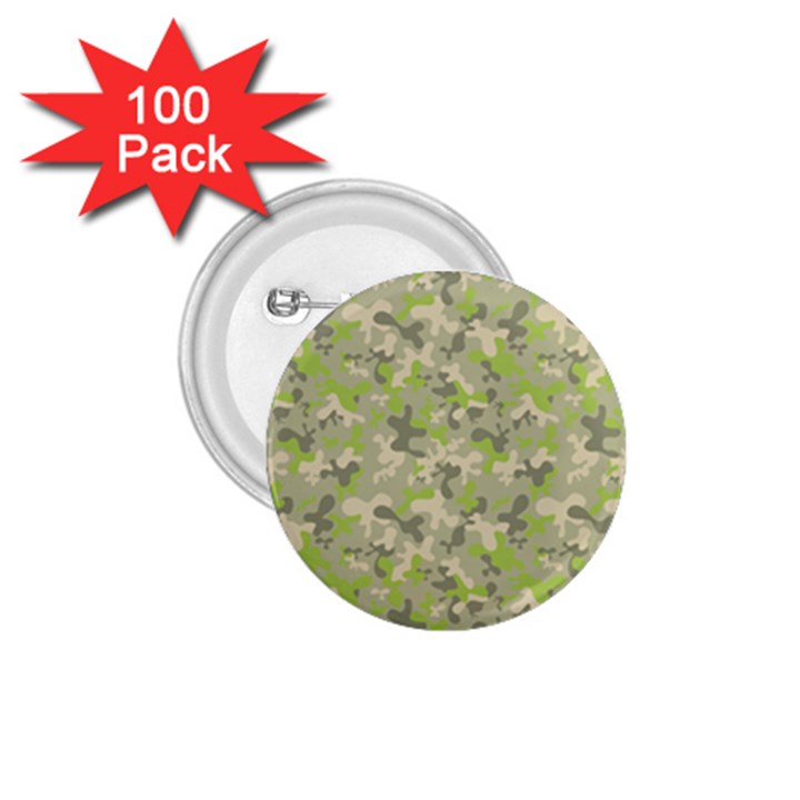 Camouflage Urban Style And Jungle Elite Fashion 1.75  Buttons (100 pack) 