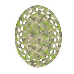 Camouflage Urban Style And Jungle Elite Fashion Oval Filigree Ornament (two Sides)