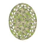 Camouflage Urban Style And Jungle Elite Fashion Oval Filigree Ornament (Two Sides) Front