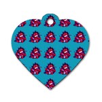 Little Devil Baby - Cute And Evil Baby Demon Dog Tag Heart (Two Sides) Back