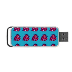Little Devil Baby - Cute And Evil Baby Demon Portable Usb Flash (one Side) by DinzDas