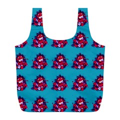 Little Devil Baby - Cute And Evil Baby Demon Full Print Recycle Bag (l)