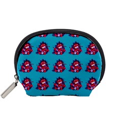 Little Devil Baby - Cute And Evil Baby Demon Accessory Pouch (small) by DinzDas