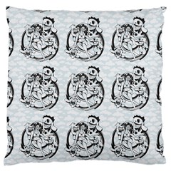 Monster Party - Hot Sexy Monster Demon With Ugly Little Monsters Standard Flano Cushion Case (two Sides) by DinzDas