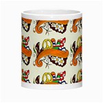 Love And Flowers And Peace Fo All Hippies Morph Mugs Center