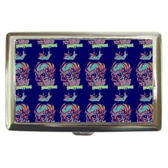 Jaw Dropping Horror Hippie Skull Cigarette Money Case by DinzDas