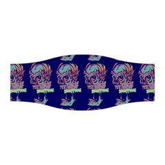 Jaw Dropping Horror Hippie Skull Stretchable Headband by DinzDas