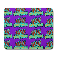 Jaw Dropping Comic Big Bang Poof Large Mousepads by DinzDas