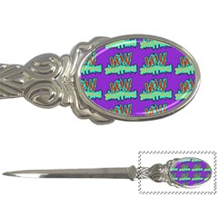 Jaw Dropping Comic Big Bang Poof Letter Opener