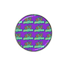 Jaw Dropping Comic Big Bang Poof Hat Clip Ball Marker (4 Pack) by DinzDas