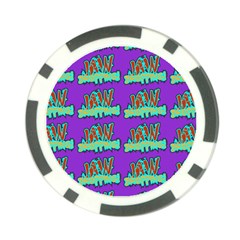 Jaw Dropping Comic Big Bang Poof Poker Chip Card Guard (10 Pack) by DinzDas