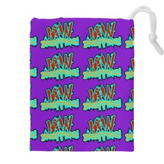 Jaw Dropping Comic Big Bang Poof Drawstring Pouch (4xl) by DinzDas