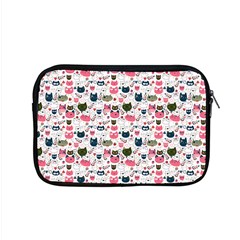 Adorable Seamless Cat Head Pattern01 Apple Macbook Pro 15  Zipper Case by TastefulDesigns