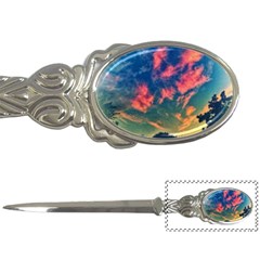  Brushstroke Skies Letter Opener by okhismakingart