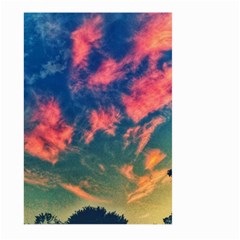  Brushstroke Skies Large Garden Flag (two Sides) by okhismakingart