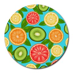 Fruit Love Round Mousepads