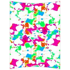 Bright Multicolored Abstract Print Back Support Cushion