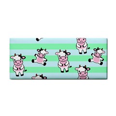 Cow Pattern Hand Towel by designsbymallika