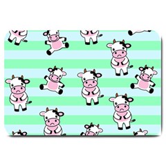 Cow Pattern Large Doormat  by designsbymallika