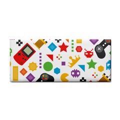 Gamer Hand Towel by designsbymallika