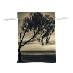 Coast Sunset Scene, Montevideo, Uruguay Lightweight Drawstring Pouch (s) by dflcprintsclothing