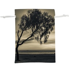 Coast Sunset Scene, Montevideo, Uruguay  Lightweight Drawstring Pouch (xl) by dflcprintsclothing