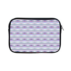 Pastel Lines, Bars Pattern, Pink, Light Blue, Purple Colors Apple Ipad Mini Zipper Cases by Casemiro