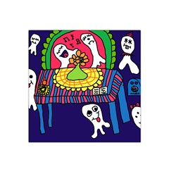 Circus Ghosts Digital Satin Bandana Scarf