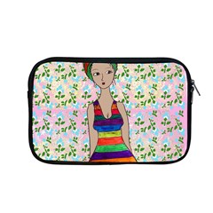 Tan Swimmer Flowerwall Apple Macbook Pro 13  Zipper Case by snowwhitegirl