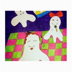 Circus Ghosts Sing Small Glasses Cloth