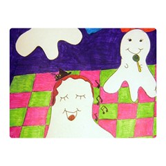 Circus Ghosts Sing Double Sided Flano Blanket (mini)  by snowwhitegirl