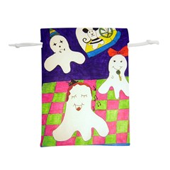 Circus Ghosts Sing Lightweight Drawstring Pouch (s) by snowwhitegirl