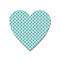 Headphones Girl Aqua Heart Magnet by snowwhitegirl