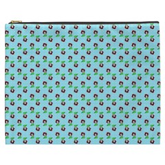 Headphones Girl Aqua Cosmetic Bag (xxxl) by snowwhitegirl