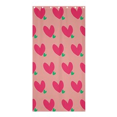 Hearts Shower Curtain 36  X 72  (stall)  by tousmignonne25