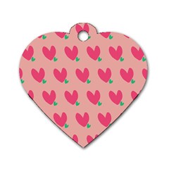 Hearts Dog Tag Heart (two Sides) by tousmignonne25